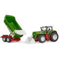 Bruder 03452 Roadmax Tractor Met Frontlader + Dumptrailer - Afbeelding 4