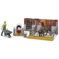 Bruder 62611 Koeienstal Speelset