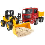 Bruder Man Tga Kiepwagen Met Shovel