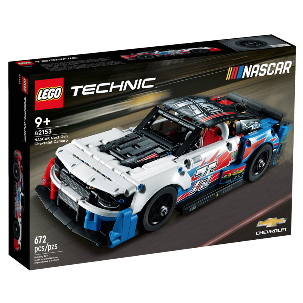 5702017424743_0.jpg Lego Technic 42153 Nascar Next Gen Chevrolet Camaro Zl1 - Afbeelding 1