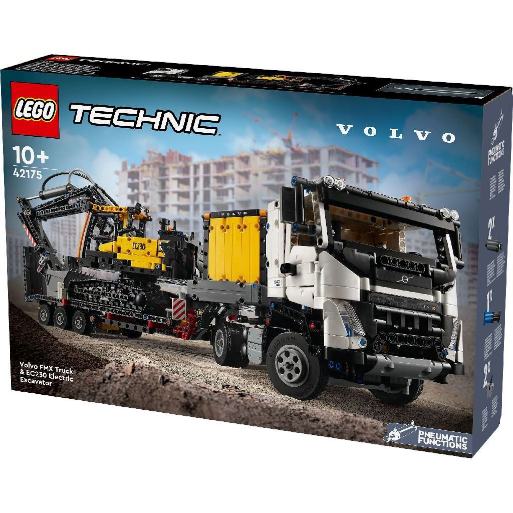 5702017584096_1.jpg Lego Technic 42175 Volvo Fmx Truck &Amp; Ec230 Electrische Graafmachine - Afbeelding 1