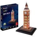 Cubic Fun 3D Puzzel Big Ben + Led Verlichting 28 Stukjes