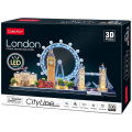 Cubic Fun 3D Led Puzzel City Line London 107 Stukjes - Afbeelding 3