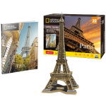 Cubic Fun National Geographic 3D Puzzel De Eifeltoren 80 Stukjes