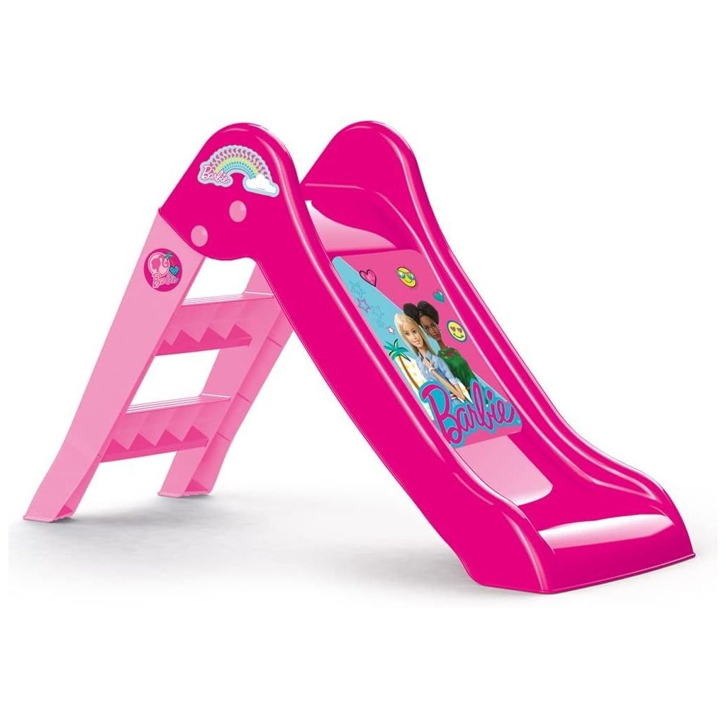 8690089016072_1.jpg Dolu Barbie Glijbaan 70X111X47 Cm Roze - Afbeelding 1
