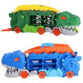 Overige Merken Transporter Dino + 2 Die-Cast Voertuigen Assorti - Afbeelding 3