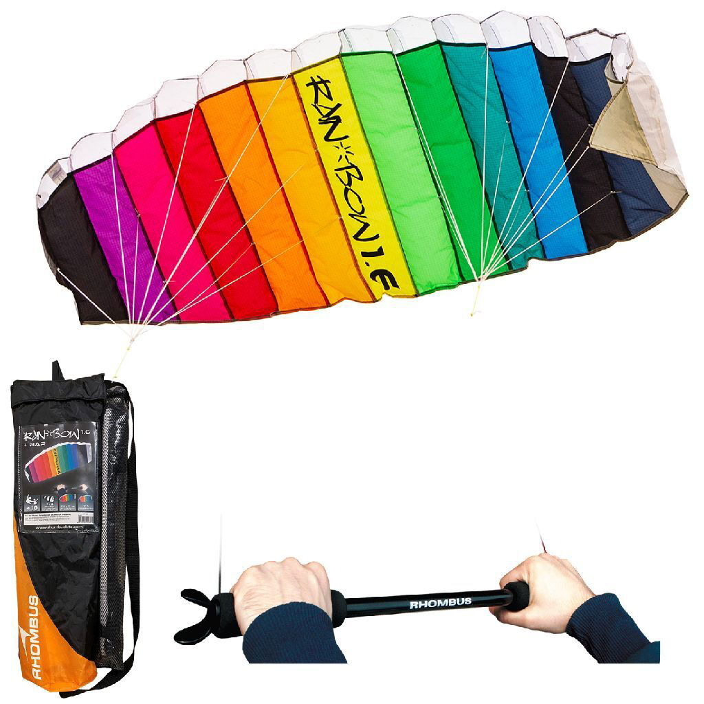 8712051209371_0.jpg Rhombus Rainbow 1.6 Matrasvlieger 160X55 Cm + Bar - Afbeelding 1