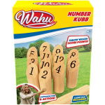 Wahu Houten Number Kubb Spel
