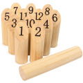 Wahu Houten Number Kubb Spel - Afbeelding 2