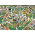 Jumbo Jan Van Haasteren Puzzel Bbq Feest! 1000 Stukjes + Poster - Afbeelding 2
